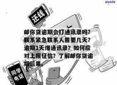 邮你贷逾期会打通讯录吗，邮你贷逾期解决：是不是会拨打通讯录中的联系人？