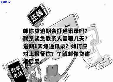 邮你贷逾期会打通讯录吗，邮你贷逾期解决方法：是不是会拨打通讯录？