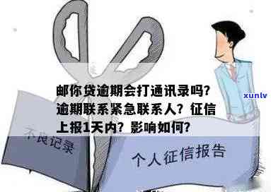 邮你贷逾期会打通讯录吗，邮你贷逾期解决方法：是不是会拨打通讯录？