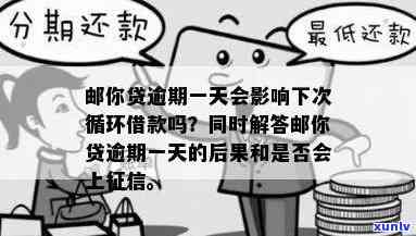 邮你贷逾期一天，能否再次循环借款？作用及解决  