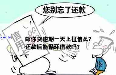 邮你贷逾期一天，能否再次循环借款？作用及解决  