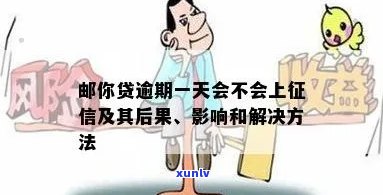 邮你贷逾期一天会产生什么作用？逾期一个月以上、能否还款？