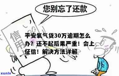 平安氧气贷逾期代偿会怎么样，平安氧气贷逾期未还，代偿结果严重