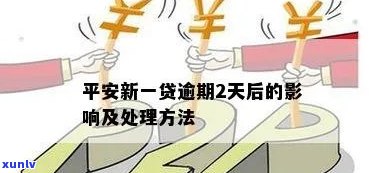 平安新一贷逾期2天会怎样，平安新一贷逾期两天的后果是什么？