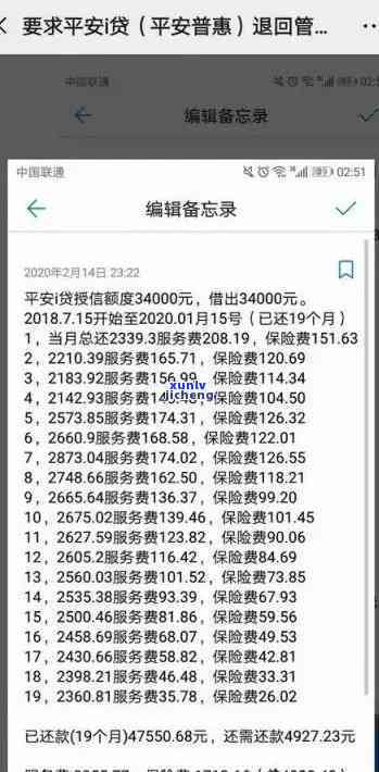 平安i贷逾期两个月未还，请求一次性还清并提出质疑