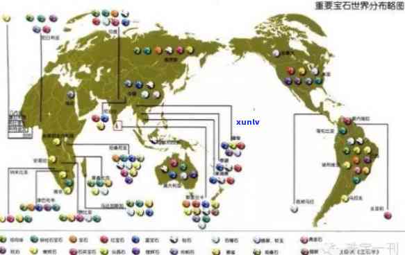 世界玉石产区地图，探索全球宝石宝库：世界玉石产区地图