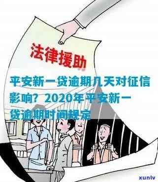 2020年平安新一贷逾期多久会上？