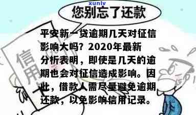 2020年平安新一贷：逾期多久会作用？