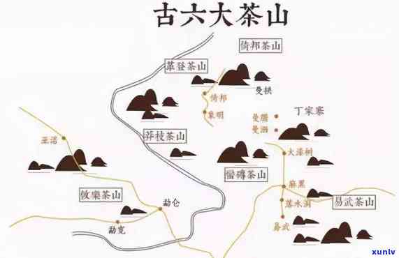 云南茶区茶山分布高清地图全图