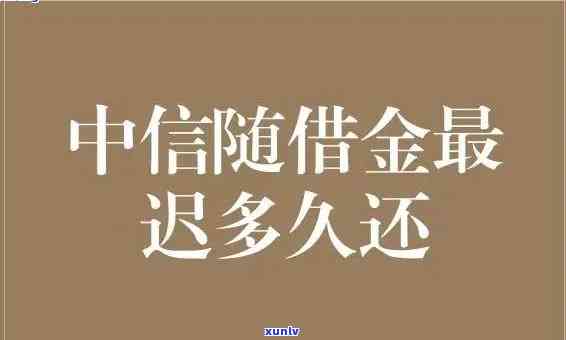 中信随借金5万逾期-中信随借金5万逾期怎么办