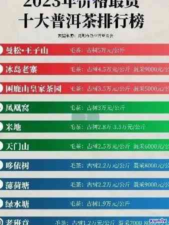 今年古树茶价格查询：最新表与详细信息