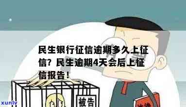 民生逾期多久会上，民生银行贷款逾期：多久会上？