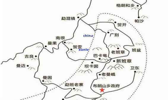 昔归古树茶：地理位置、山头与产地全揭秘