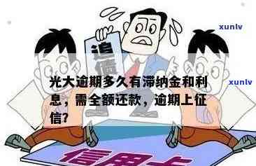 光大薪期贷逾期几天将作用信用记录