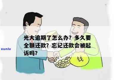 光大逾期10天已还款，还需全额还款吗？影响使用吗？