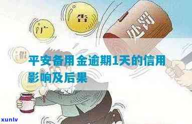 平安备用金逾期一天忘还了会作用信用吗？