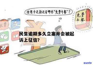 民生逾期多久会被起诉？详解立案时间及作用