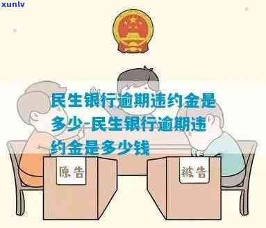 民生银行逾期违约金多少钱，民生银行：逾期违约金收费标准详解