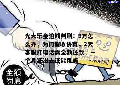 光大乐金逾期判刑-光大乐金逾期9万怎么办