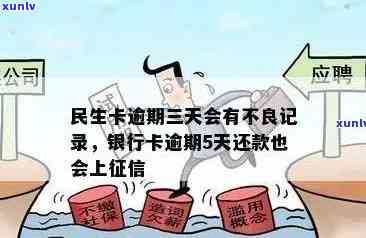 民生卡逾期三天会有不良记录，关键提醒：民生卡逾期三天将产生不良信用记录！