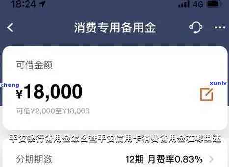 平安消费备用金逾期后的作用及解决  