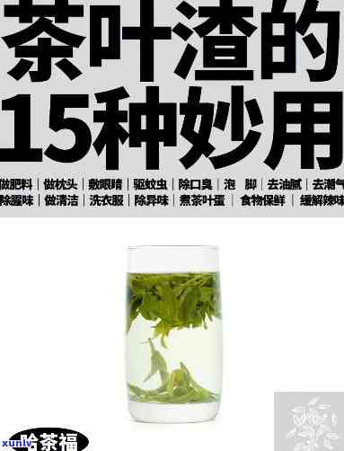 提取茶多酚后茶叶渣的有效处理 *** 