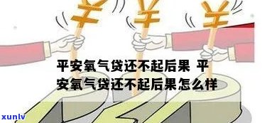 平安氧气贷还不上，平安保险代偿解决方案