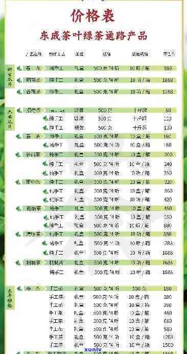 天旭茶叶价格，最新报价：天旭茶叶价格一览表