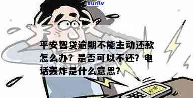 平安智贷逾期后无法主动还款？解决方案在此！