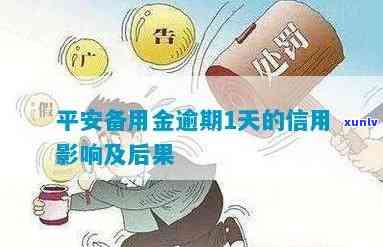 平安备用金逾期一天忘还了会作用信用吗？怎样解决？