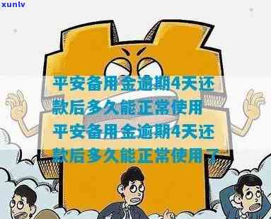 平安银行备用金逾期-平安银行备用金逾期几天了让我马上还款