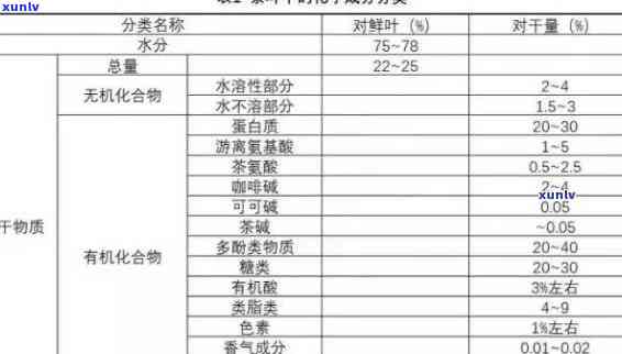 全面解析：茶叶富含哪些营养成分？