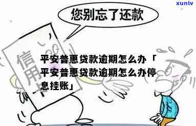 平安普恵逾期怎么办-平安普恵货款逾期