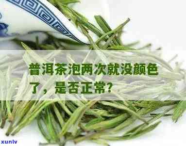 龙开茶叶泡了没颜色正常吗，茶叶泡了没颜色正常吗？解析龙开茶叶的色泽问题