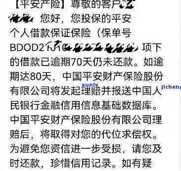 平安保险逾期，留意！您的平安保险已逾期，立即解决以免产生不良作用