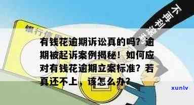 摇钱花逾期后说立案了：真的会起诉吗？结果是什么？