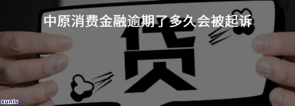 中原消费贷逾期八千会被起诉吗？相关疑问解析