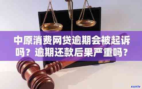 中原消费贷逾期八千会被起诉吗？相关疑问解析