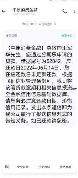 中原消费贷逾期起诉：案例分析与诉讼效果探讨