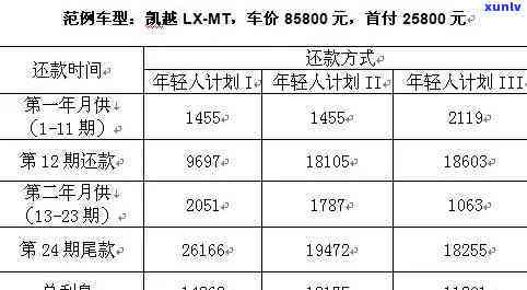 中信协商还款首付流程及计算  全解析