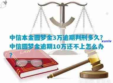 中信圆梦金逾期起诉-中信圆梦金逾期起诉金额是算本金还是一起