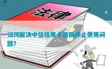 中信逾期暂停采用了怎么办，中信逾期引起账户暂停采用，怎样解决？