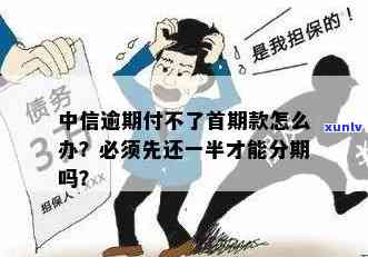 中信逾期分期首付款疑问？全在这！