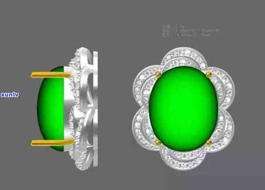 立体翡翠镶嵌：图片大全与详细解析