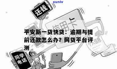 平安新一贷逾期还款怎么办？详解解决步骤及作用。