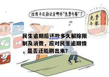 民生逾期后还款多久能解除限制？作用围包含消费和账户采用