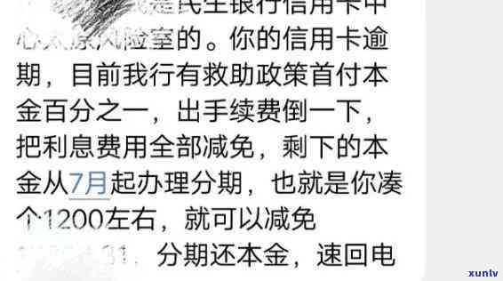 民生白金分期卡逾期-民生白金分期卡逾期怎么办