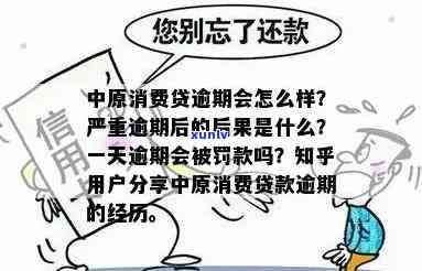 消费贷逾期一天会怎么样，逾期一天的消费贷会产生什么后果？