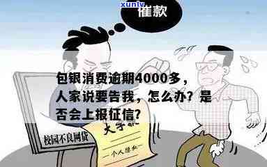 包银消费逾期4000多，被告该咋办？