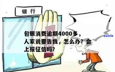 包银消费逾期4000多，被告该咋办？